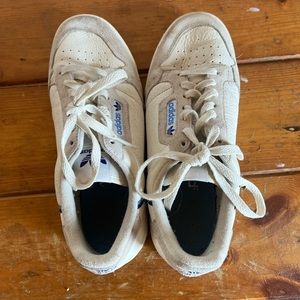 Adidas tennis shoes. Worn a few times but haven’t worn them in the last year!